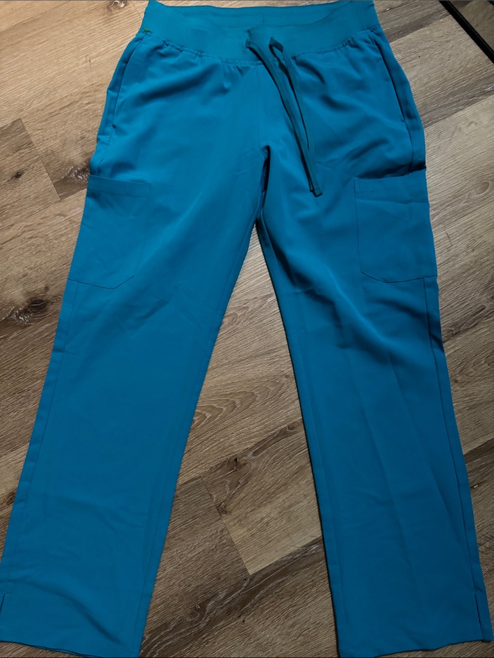 Mandala women’s Teal Drawstring Utility Pants